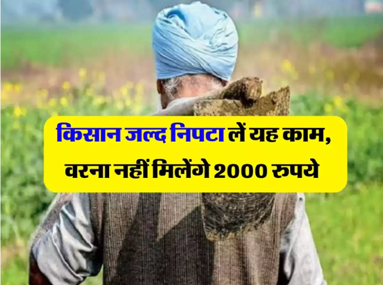 PM Kisan Yojana: किसान जल्द निपटा लें यह काम, वरना नहीं मिलेंगे 2000 रुपये