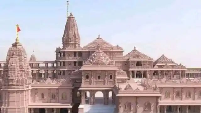 राम मंदिर प्राण प्रतिष्ठा से पहले दो करोड़ बार राम नाम लिख बनाया राम मंदिर का अनूठा चित्र