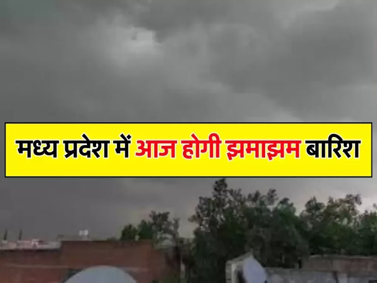 MP Weather: मध्य प्रदेश में आज होगी झमाझम बारिश, IMD ने जारी किया अलर्ट