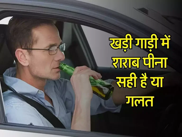 Liquor in Car: खड़ी गाड़ी में शराब पीना सही है या गलत, पीने वाले जान लें ये जरुरी नियम