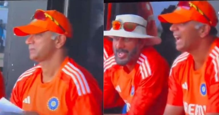 IND vs ENG : जॉनी बेयरस्टो का विकेट गिरने के बाद राहुल द्रविड़ हुए रोमांचित, जबरदस्त जश्न का वीडियो आया सामने