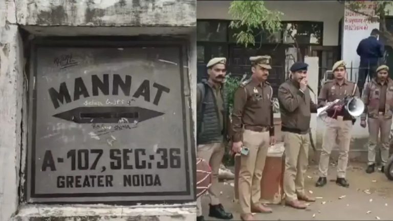 ‘मन्नत’ के बाहर ढोल नगाड़े बजाकर पहुंची यूपी पुलिस और बंगला सील कर दिया…