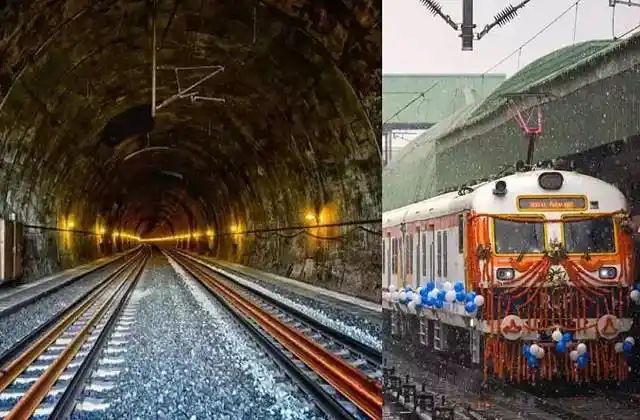 जम्मू-कश्मीर में भारत की सबसे लंबी व चुनौतीपूर्ण रेलवे सुरंग शुरू