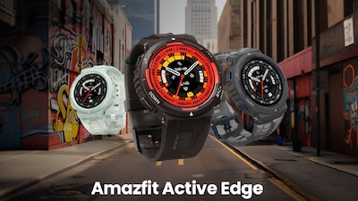 Amazfit ने लॉन्‍च की स्‍पोर्टी लुक वाली रगड स्‍मार्टवॉच ‘Active Edge’, दिन-रात जाचेंगी सेहत, जानें दाम