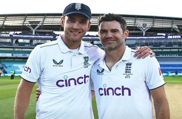 ब्रॉड ने एंडरसन को 700 टेस्ट विकेट लेने पर बधाई दी, संन्यास पर भी रखा अपना पक्ष