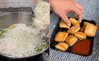 Unique Samosa: गुजरात में 440 रुपये किलो मिलता है आलू नहीं, पनीर और कॉर्न से भरा समोसा, यहां देखें वायरल वीडियो