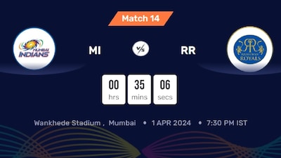 MI vs RR IPL Live : थोड़ी देर में शुरू होगा मुंबई और राजस्‍थान का मैच, ऐसे देखें लाइव