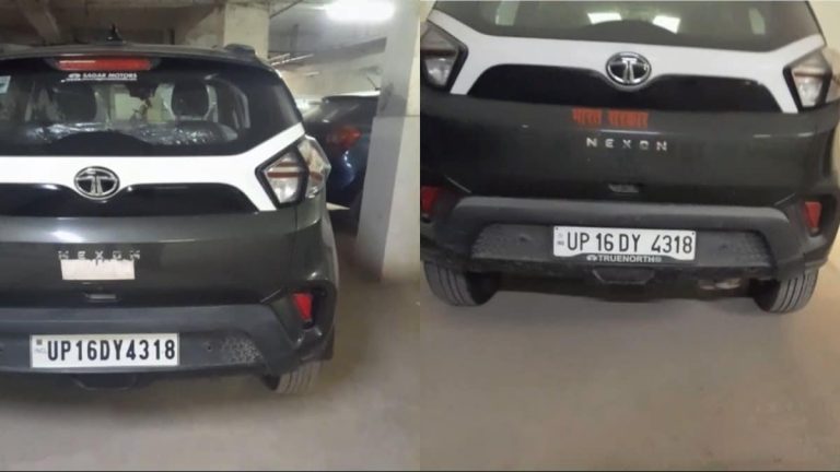 खुल गया नोएडा में दिखी सेम नंबर प्लेट की दो कारों का राज, सामने आई चौंकाने वाली वजह