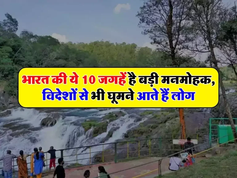 tourist spots: भारत की ये 10 जगहें है बड़ी मनमोहक, विदेशों से भी घूमने आते हैं लोग