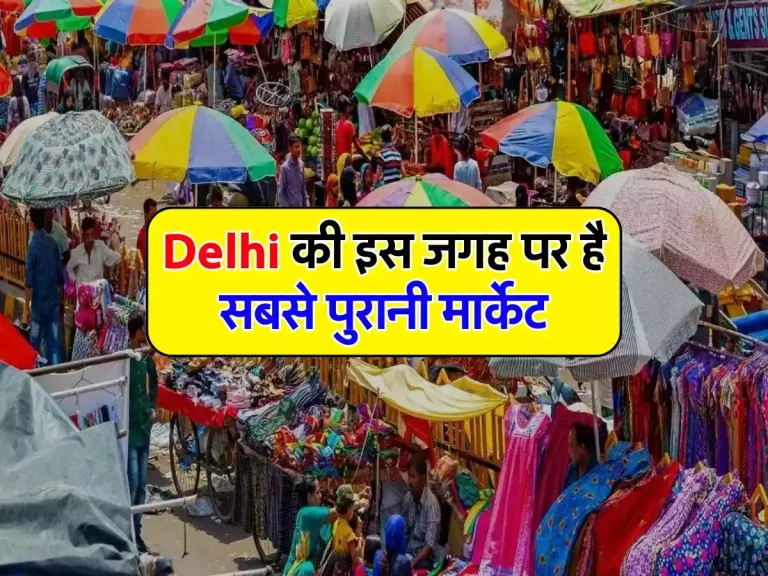 Delhi की इस जगह पर है सबसे पुरानी मार्केट, कम दाम में मिलेगी हर चीज
