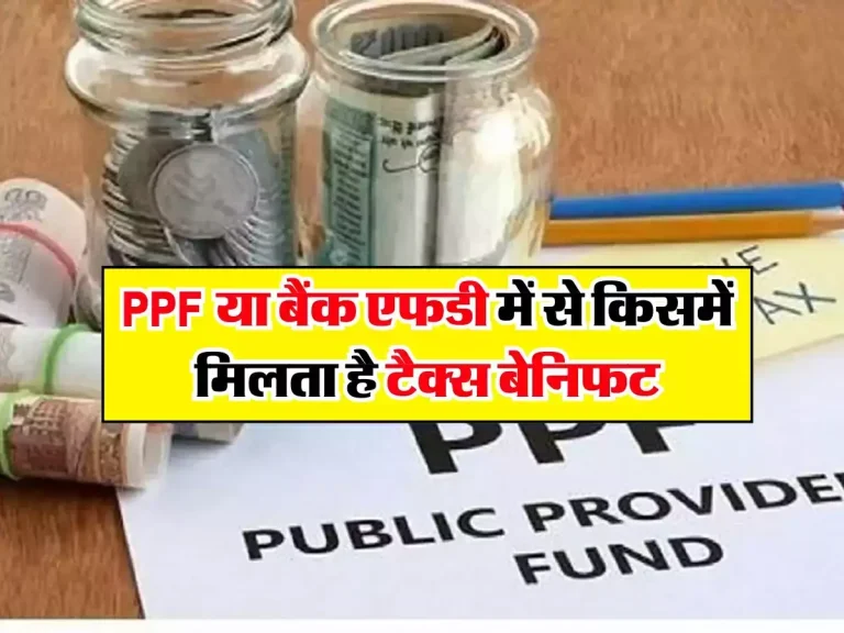 PPF या बैंक एफडी में से किसमें मिलता है टैक्स बेनिफट, टैक्सपेयर्स जान लें जरुर