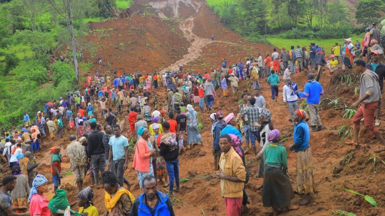 दक्षिणी इथियोपिया में भारी भूस्खलन, 146 लोगों की मौत, बचाव अभियान जारी