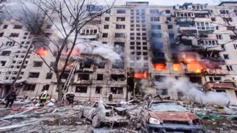 कीव में रूस का अबतक का सबसे बड़ा हमला, 5 बड़े शहरों को बनाया निशाना, 20 लोगों की मौत