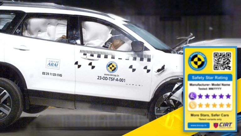 Bharat NCAP Sticker: कितनी सेफ है कार? गाड़ी पर लगा ये स्टिकर खोल देगा गाड़ी की पोल