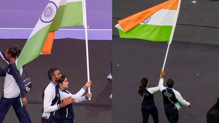 मनु भाकर-श्रीजेश ने पेरिस में लहराया भारत का झंडा, क्लोजिंग सेरेमनी की ये रही खास बातें