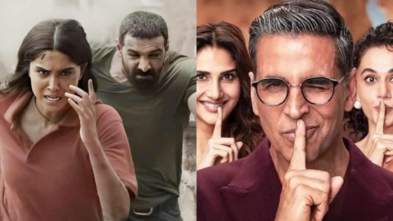 Box Office Collection: ‘स्त्री 2’ के आसपास भी नहीं भटक पा रहे हैं अक्षय और जॉन, खेल खेल में-वेदा का तीसरे दिन ही बिगड़ा हाल!