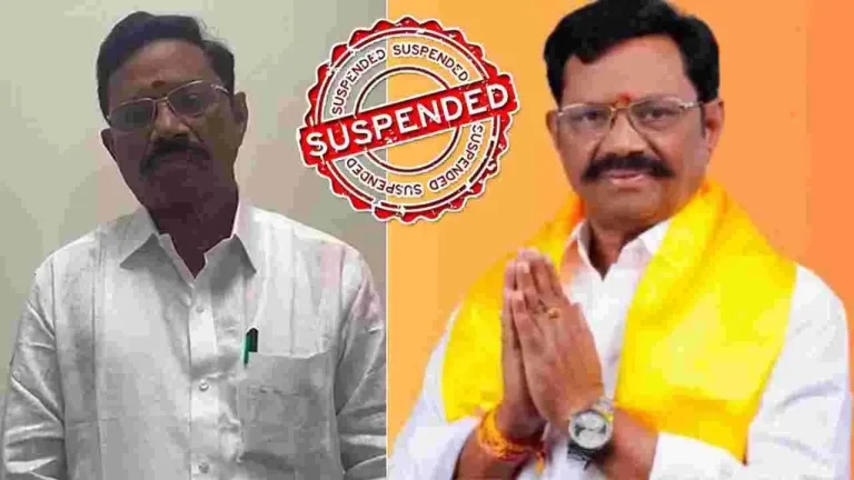 महिला पार्टी नेता को धमकी, यौन उत्पीड़न का वीडियो वायरल, TDP विधायक सस्पेंड