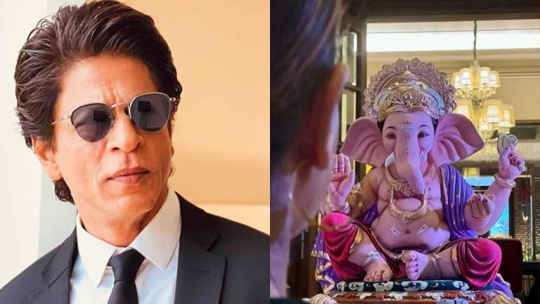 Shah Rukh Khan On Ganesh Chaturthi: शाहरुख खान के घर आए गणपति, मन्नत से किंग खान ने शेयर की तस्वीर