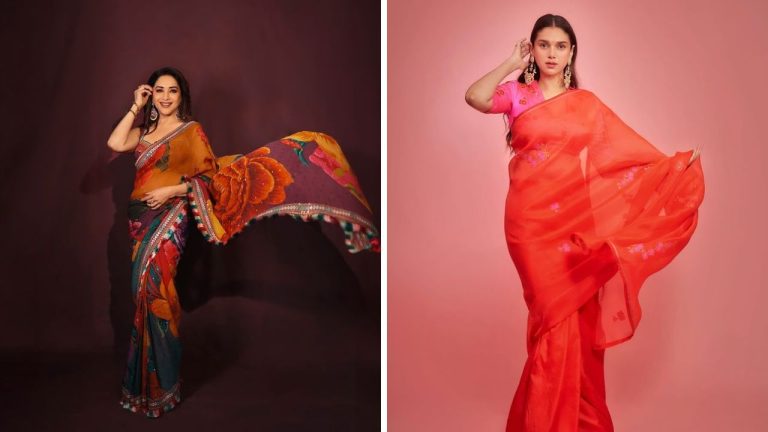 Saree Looks: फेस्टिव सीजन में पहनें लेटेस्ट साड़ी डिजाइन, हर कोई करेगा तारीफें